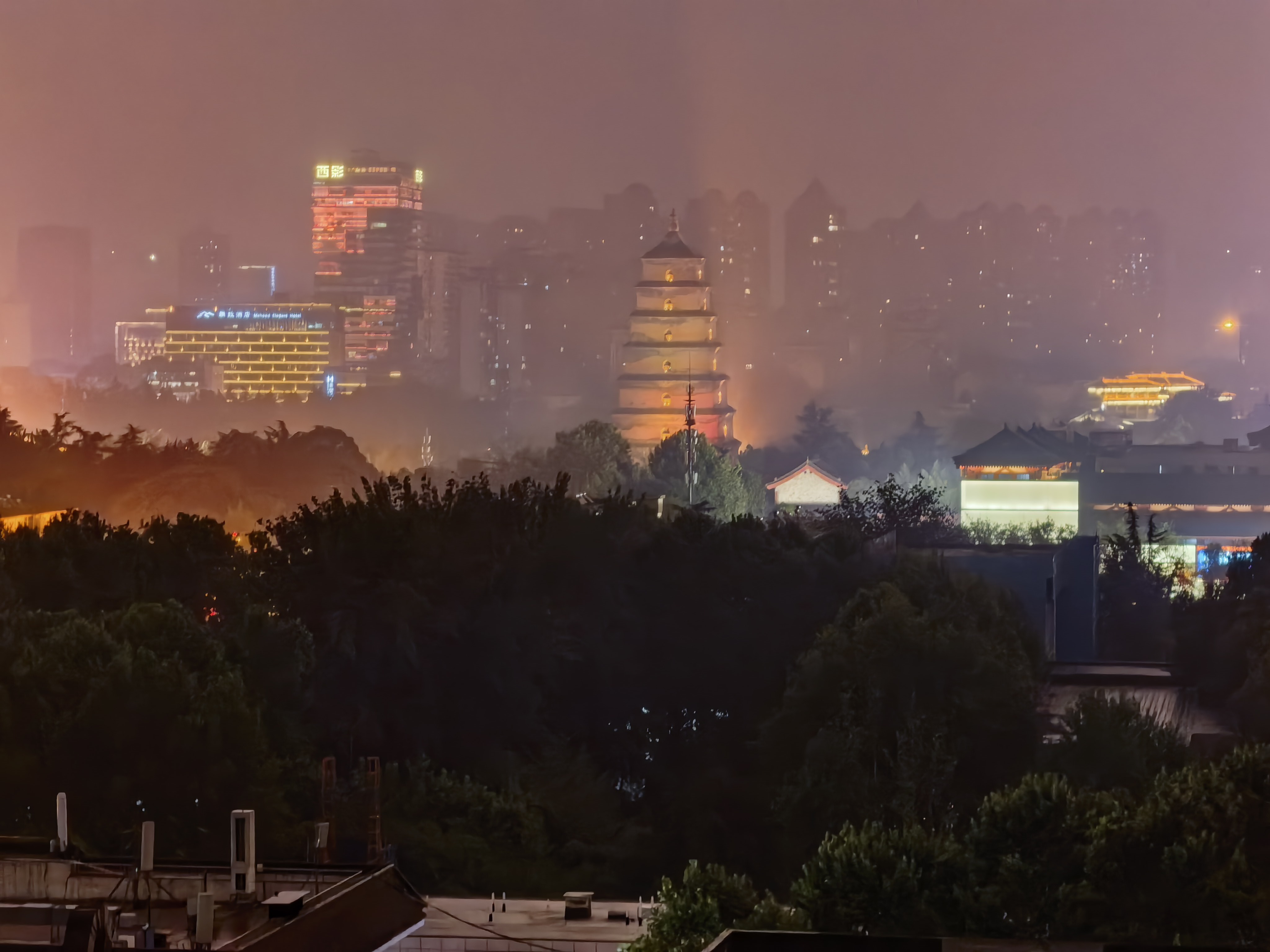 大雁塔夜景