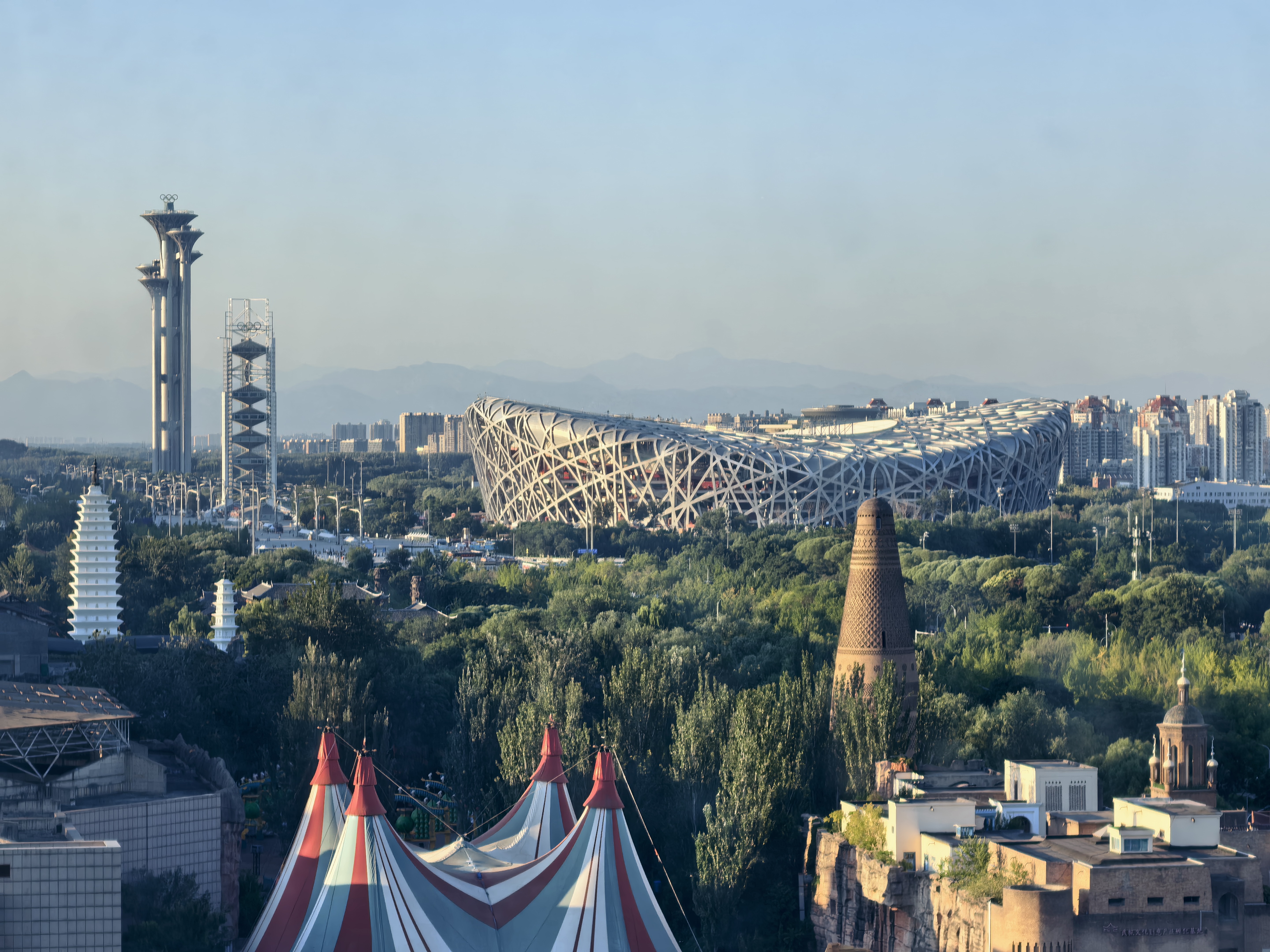 北京奥林匹克公园全景